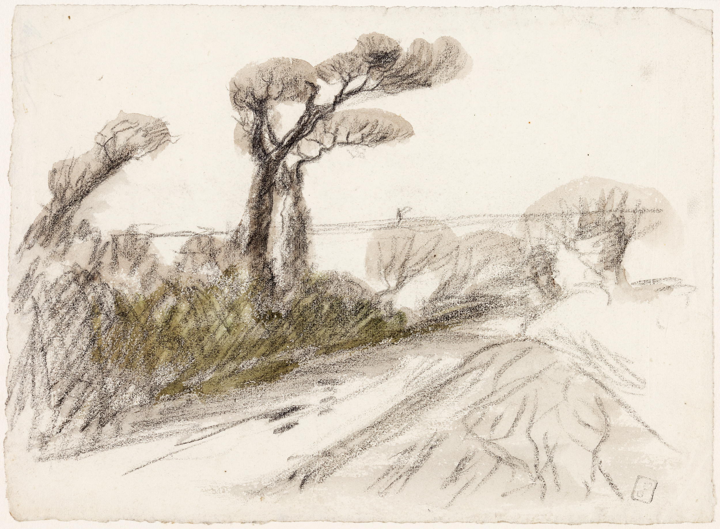 Paysage du golfe (titre factice)