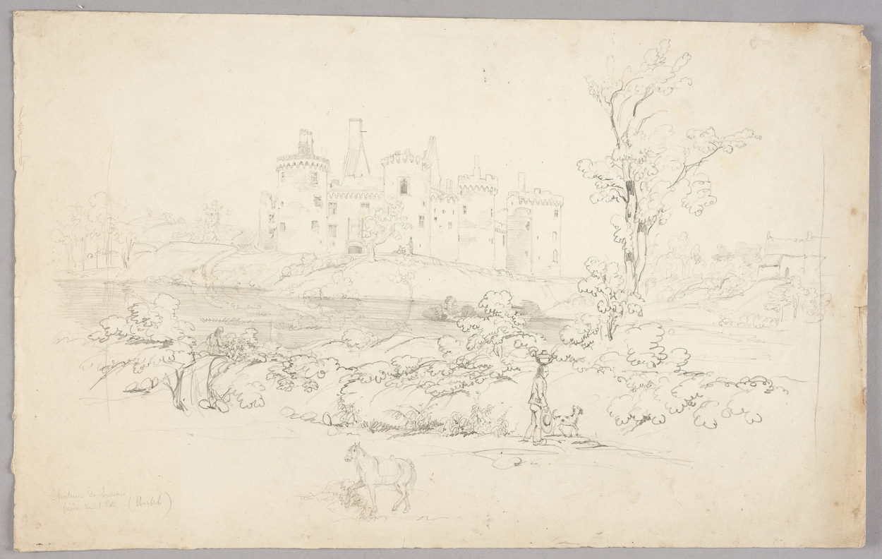 Château de Suscinio. Façade de l'est