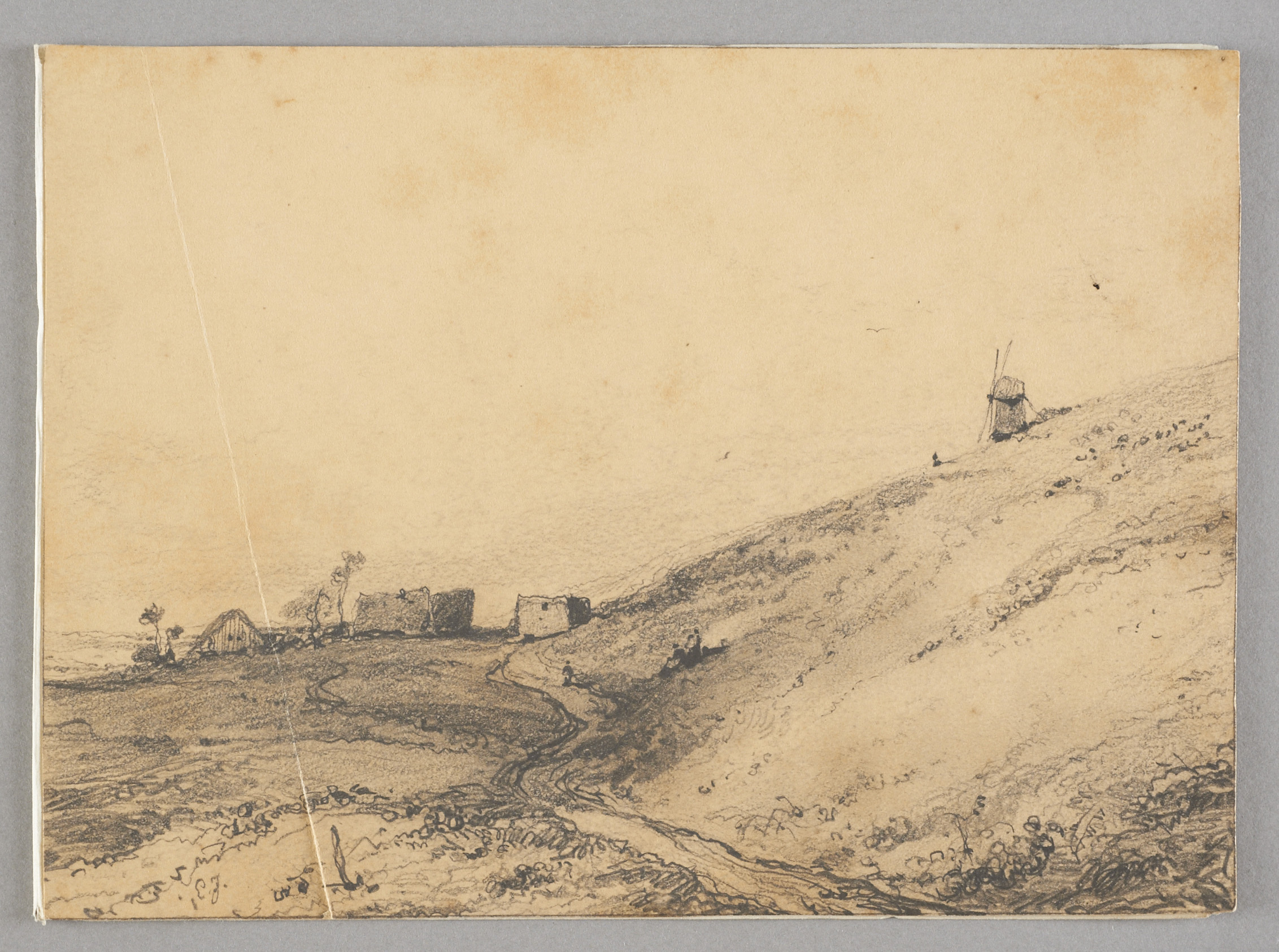Paysage au moulin