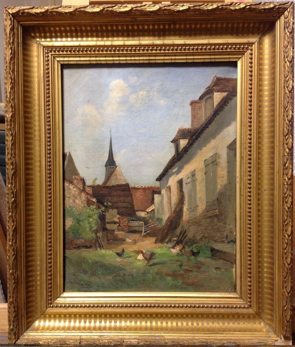 Cour de ferme (Allier)