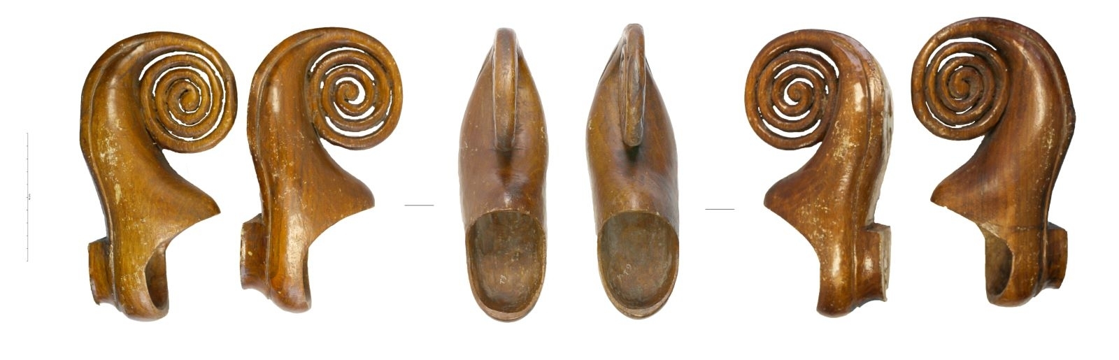 Sabot avec pointe en spirale pleine