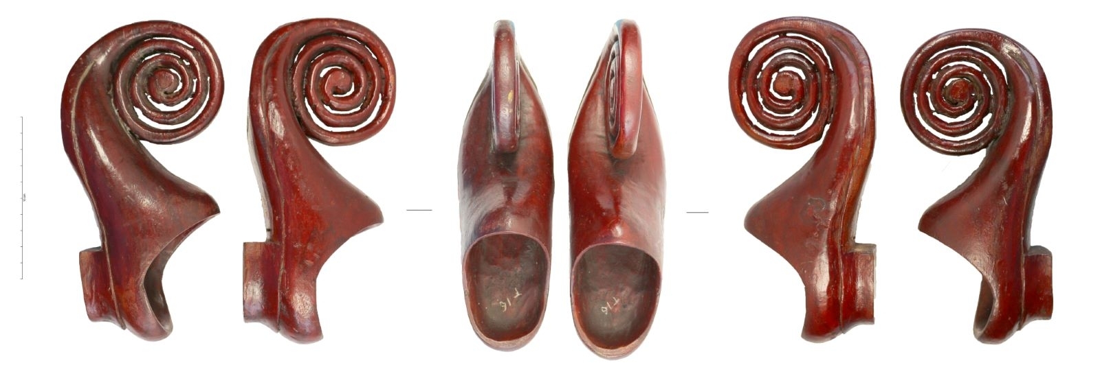 Sabot à pointe en spirale pleine