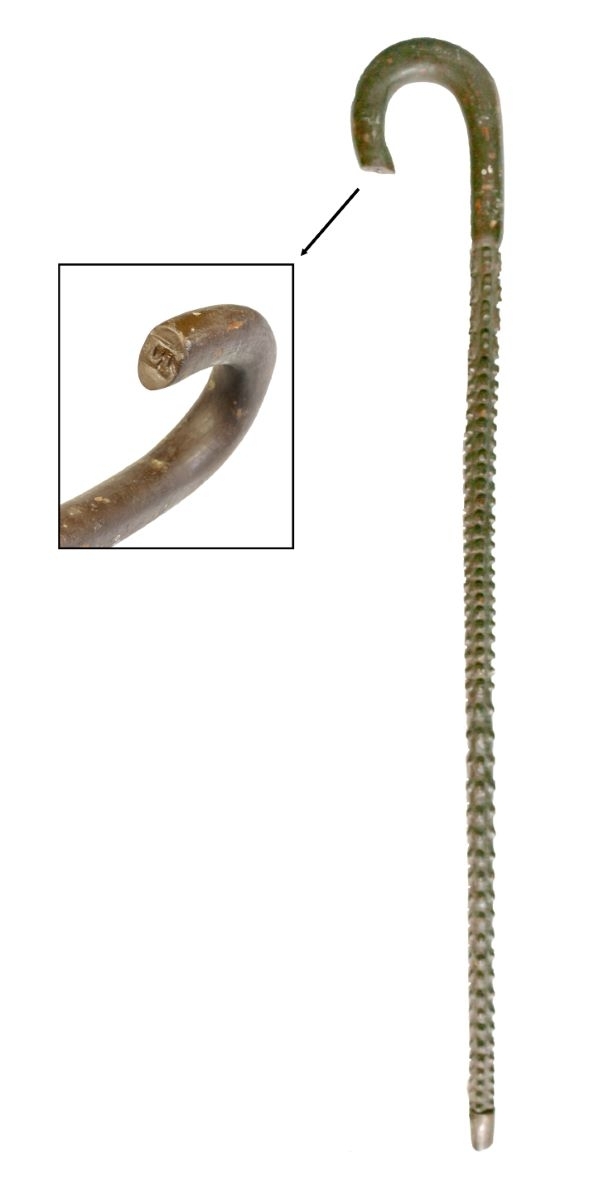 Canne à tête courbe