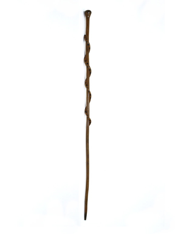 Canne sculptée du Mexique