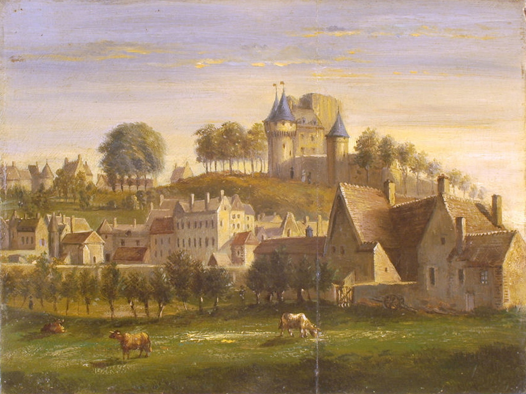 Vue du château de Nogent-le-Rotrou