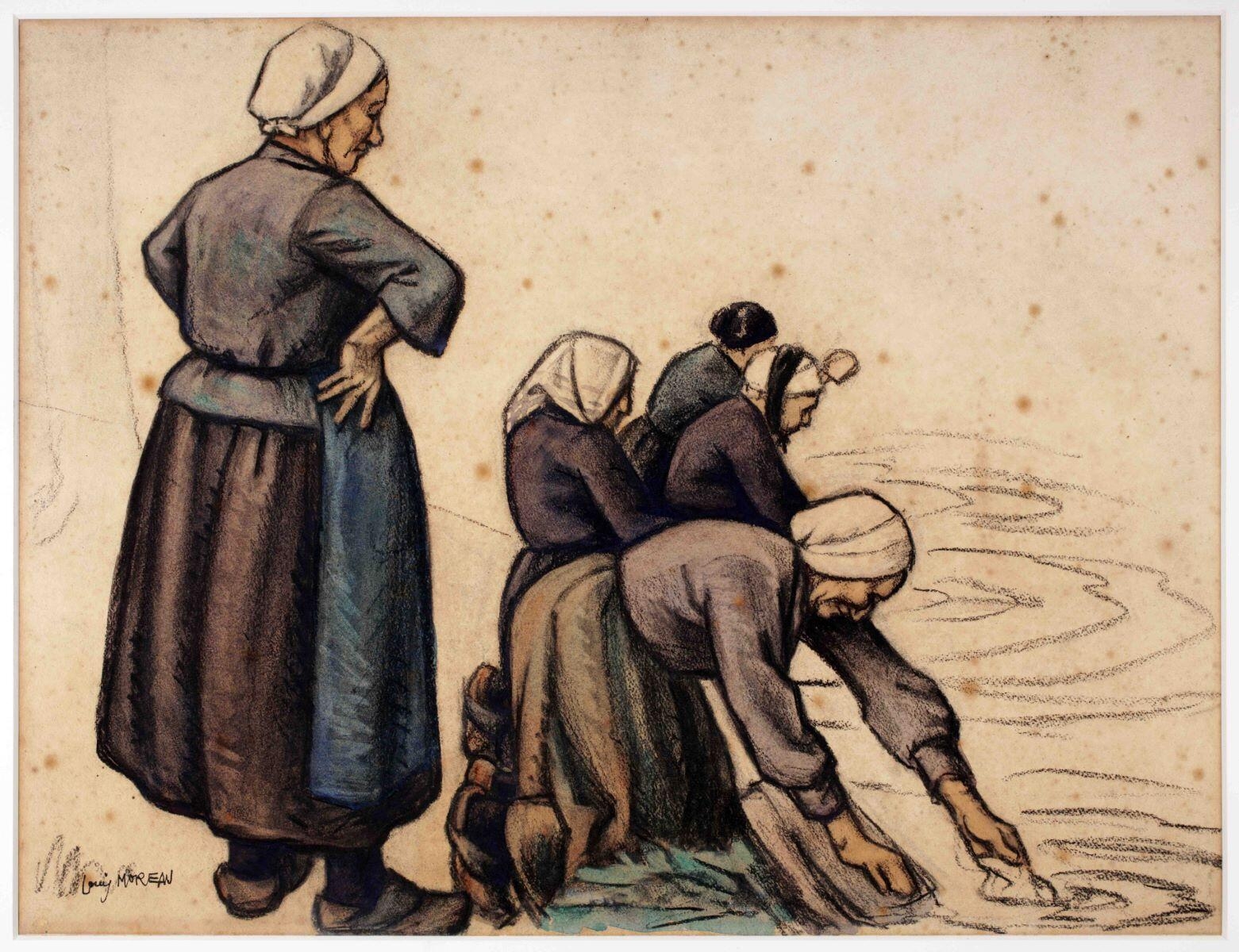 Les laveuses des environs de Neuvy St Sépulchre