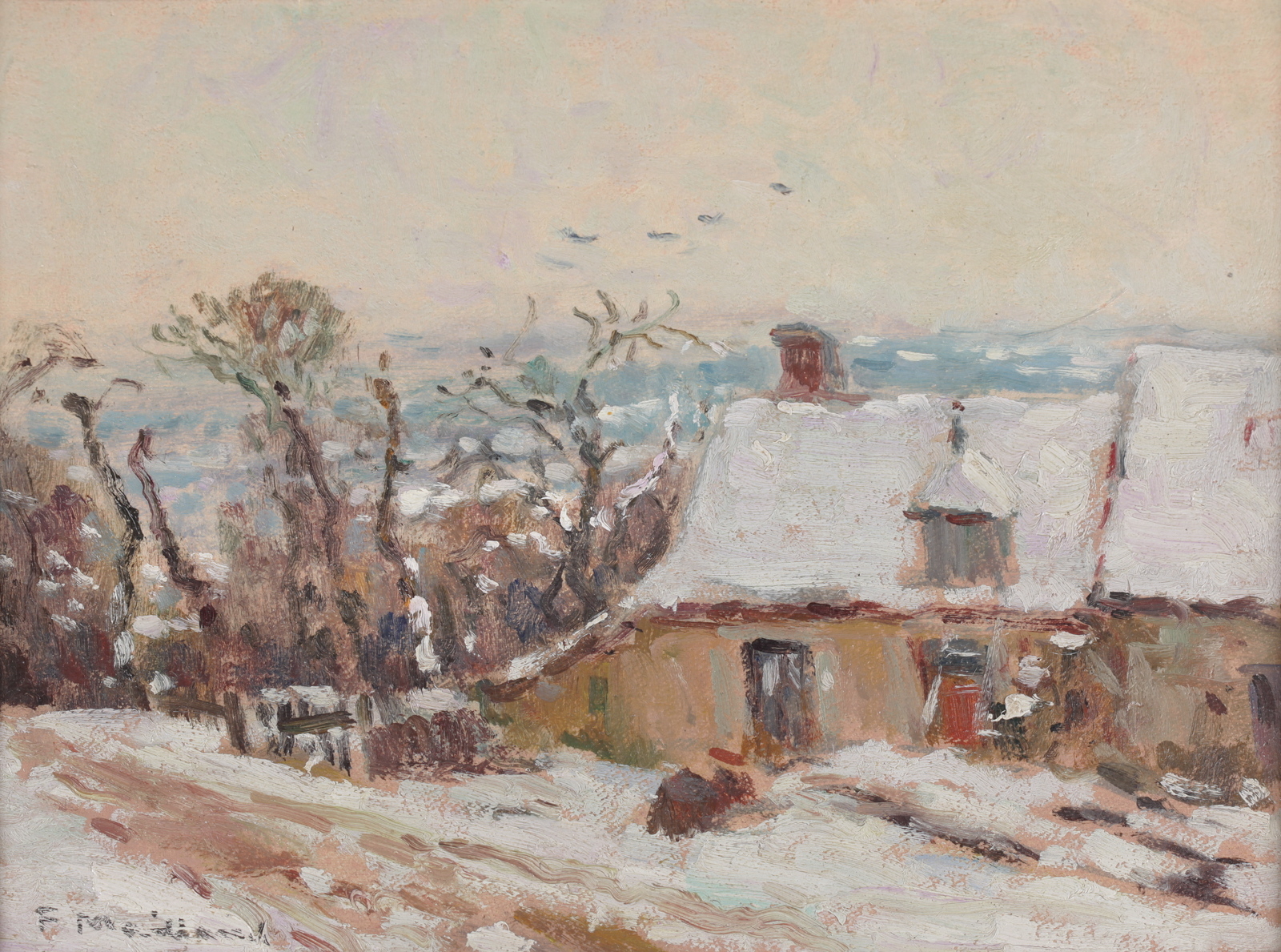 Hiver à Verneuil-sur-Igneraie