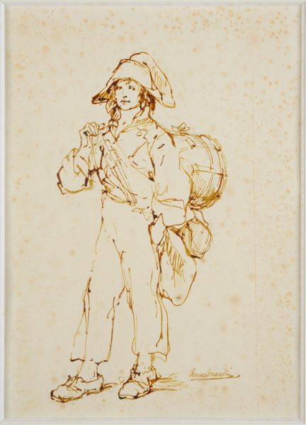 Tambour ou Enfant au tambour sur le dos