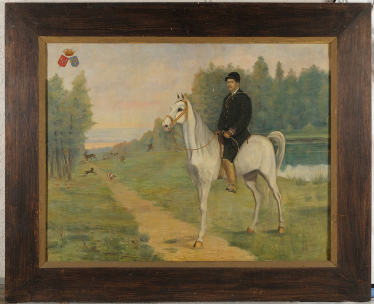 François LETELLIER à cheval