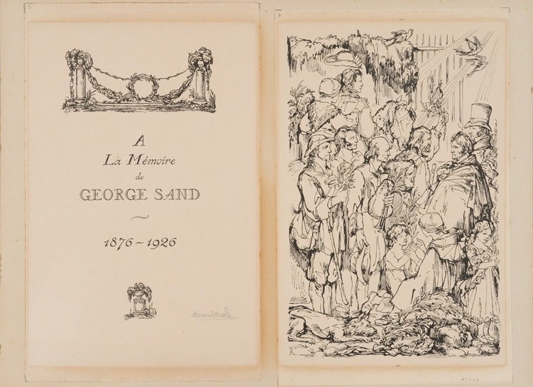 A la Mémoire de George Sand - 1876-1926