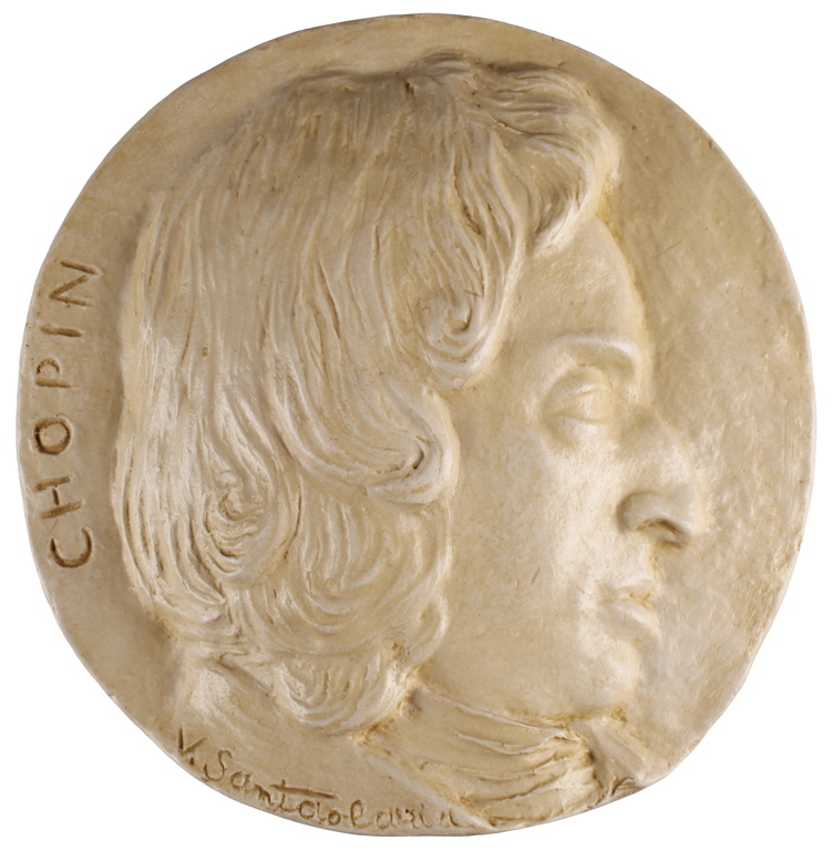 Médaillon de Frédéric Chopin