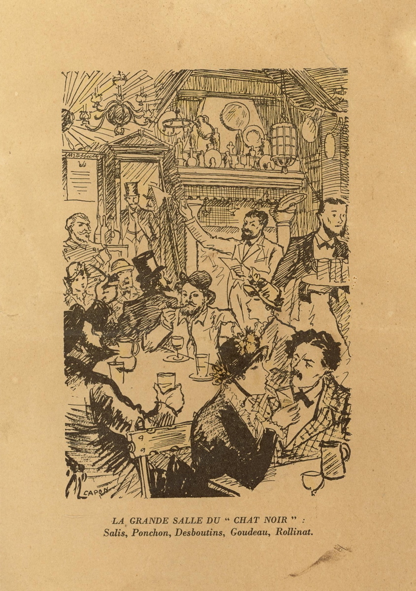 La grande salle du “Chat Noir”