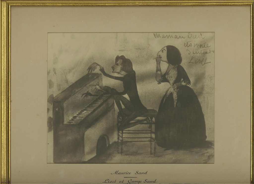 “ Maman bien étonnée d’entendre Liszt ”