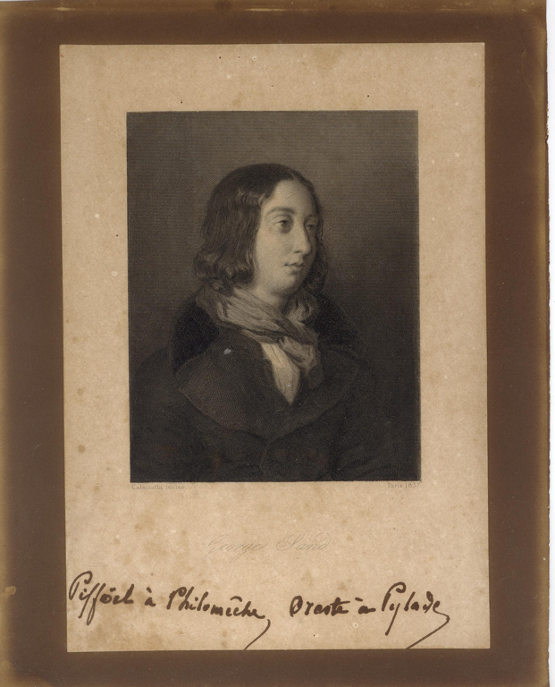 Portrait de George Sand : “ Piffoël à Philomêche, Oreste à Pylade ”