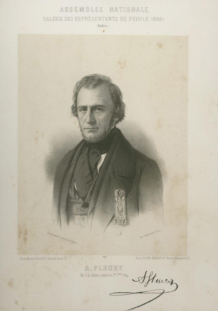 A. FLEURY. Représentant du Peuple 1848