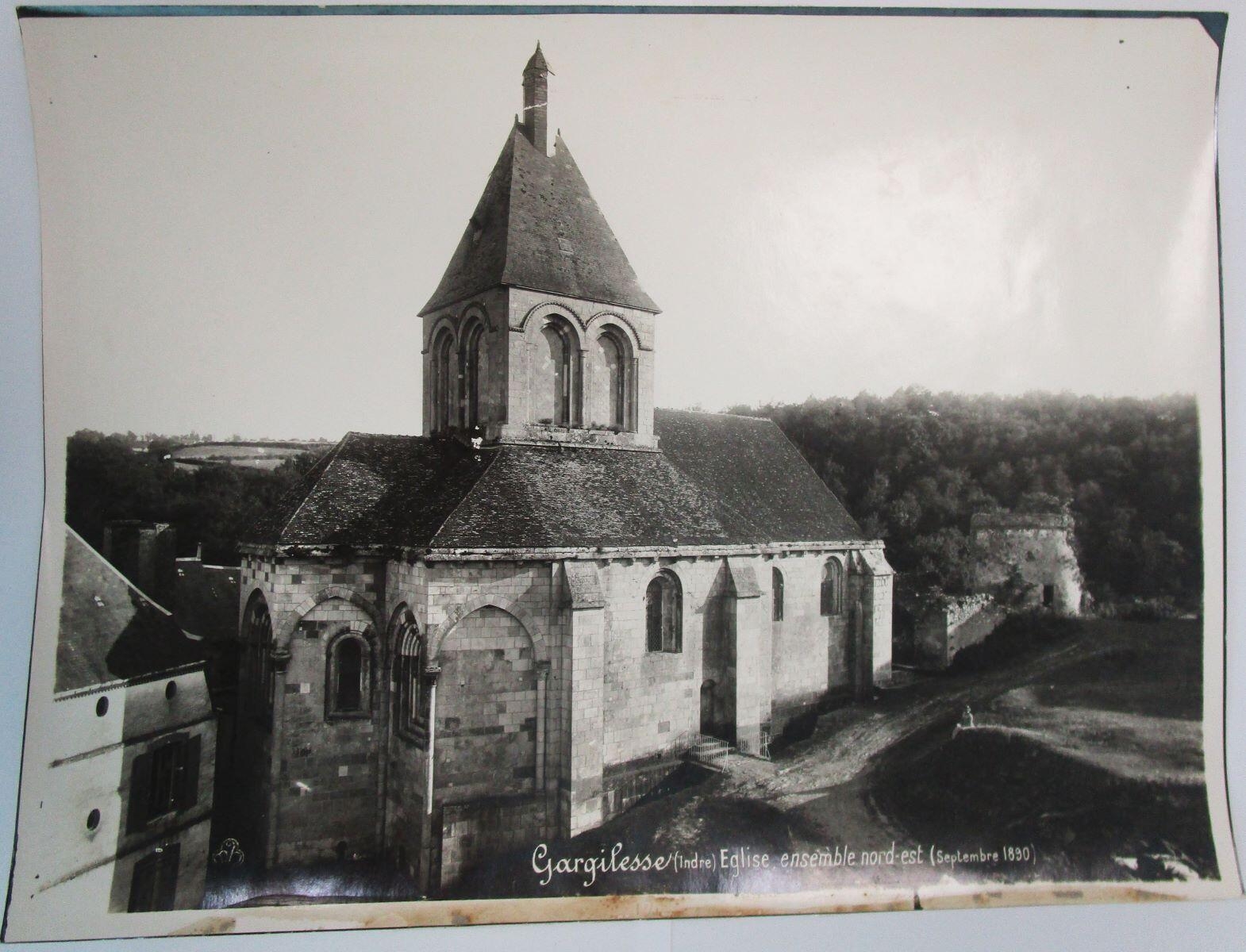 Ensemble de l'église Nord Est de Gargilesse
