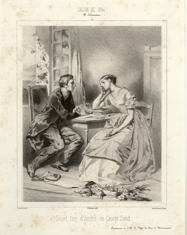 Salon de 1844. Sujet tiré d’André de George SAND