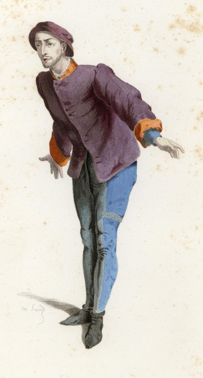 RUZZANTE, personnage de Masques et Bouffons