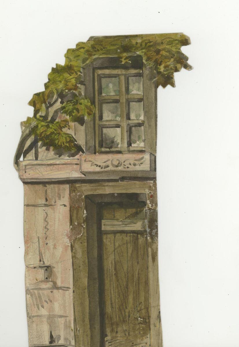 Maquette de décors de théâtre