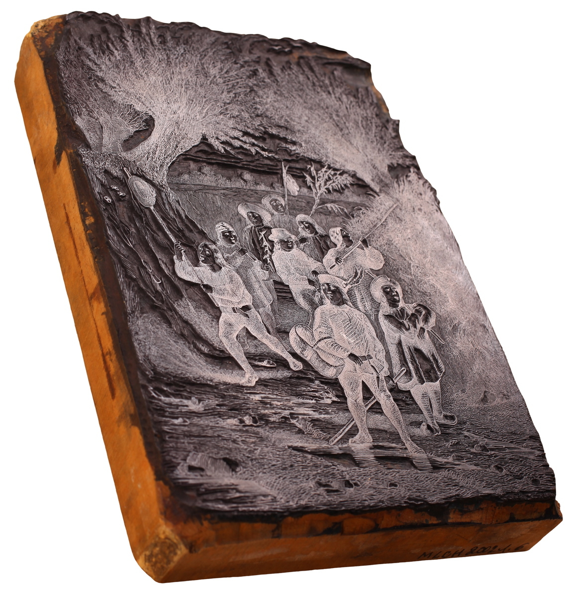 Bois debout  “ La chasse aux papillons ”