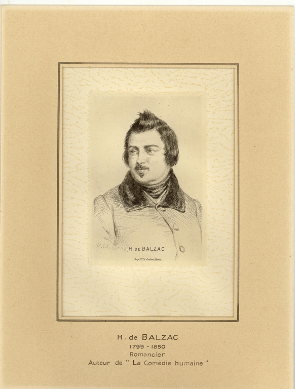 Honoré DE Balzac jeune