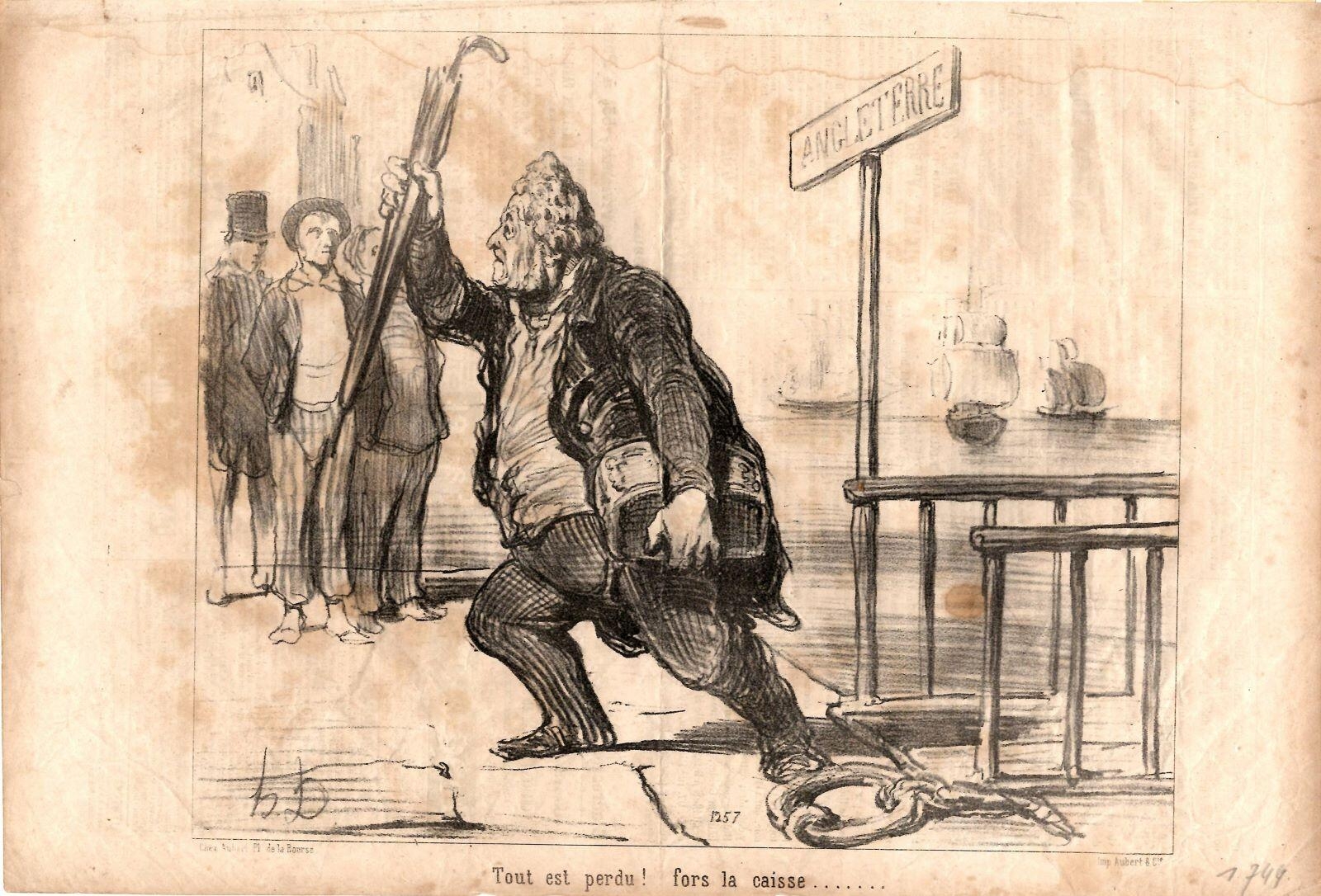Tout est perdu ! fors la caisse...