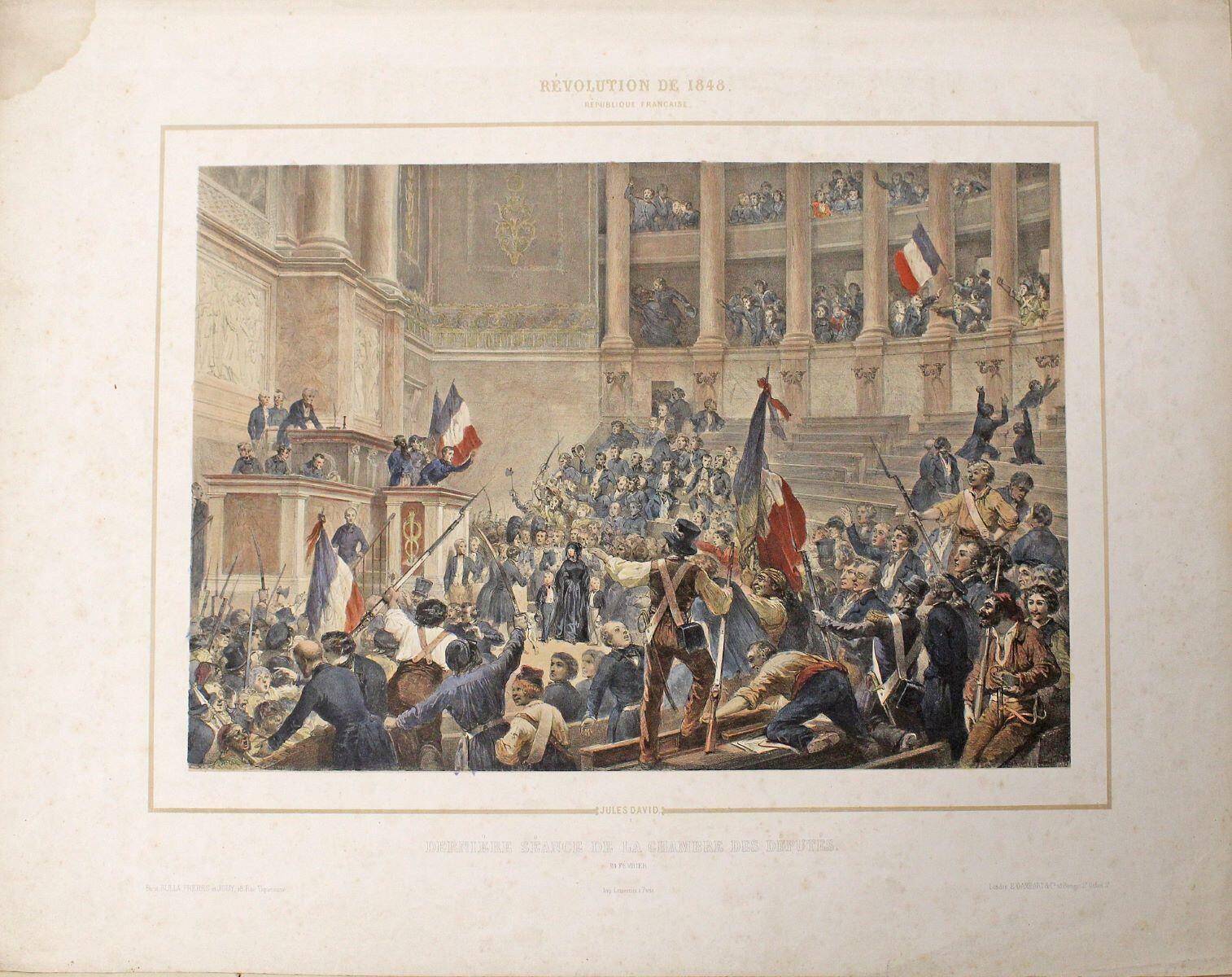 Dernière séance de la Chambre des Députés, 24 février