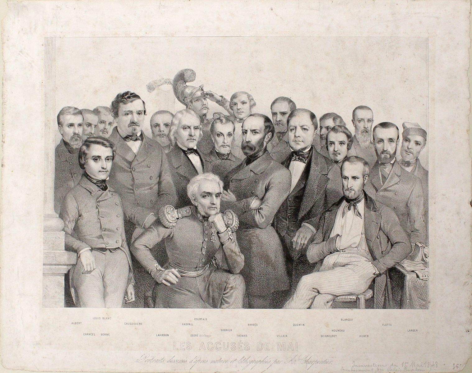 Les accusés de mai