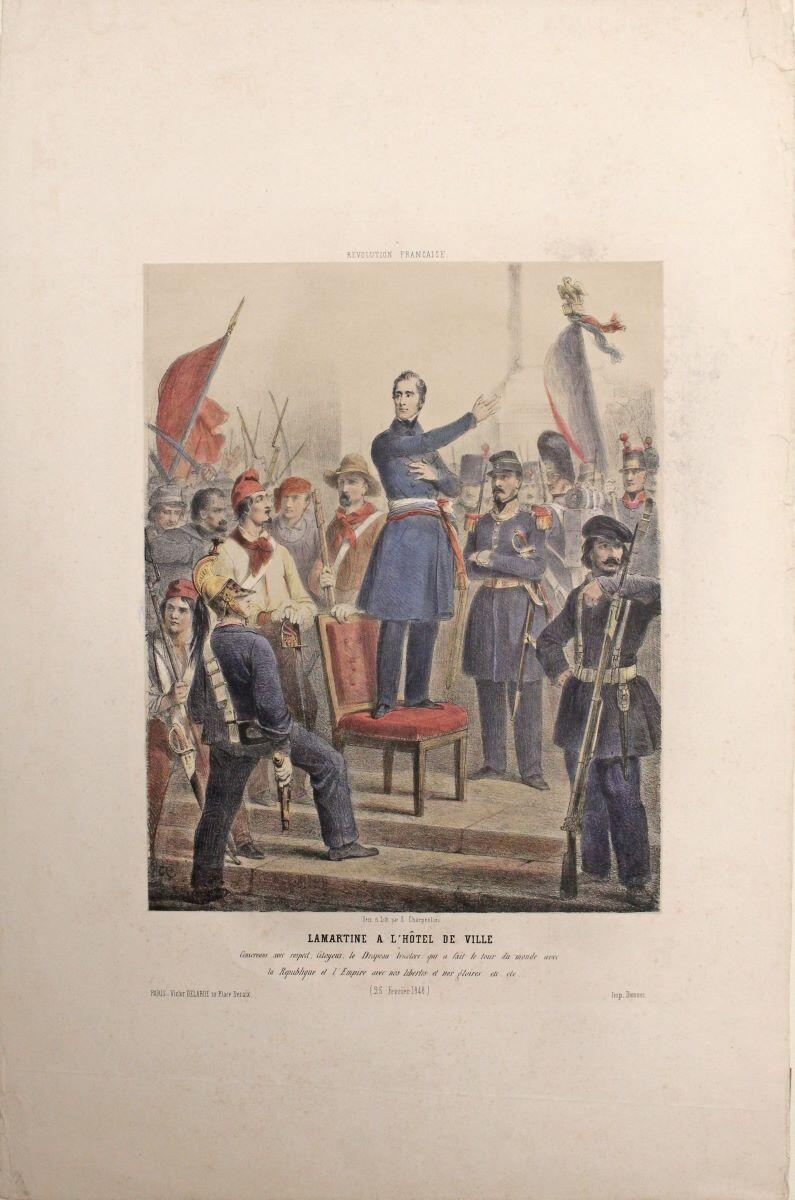 Lamartine à l'Hôtel de ville