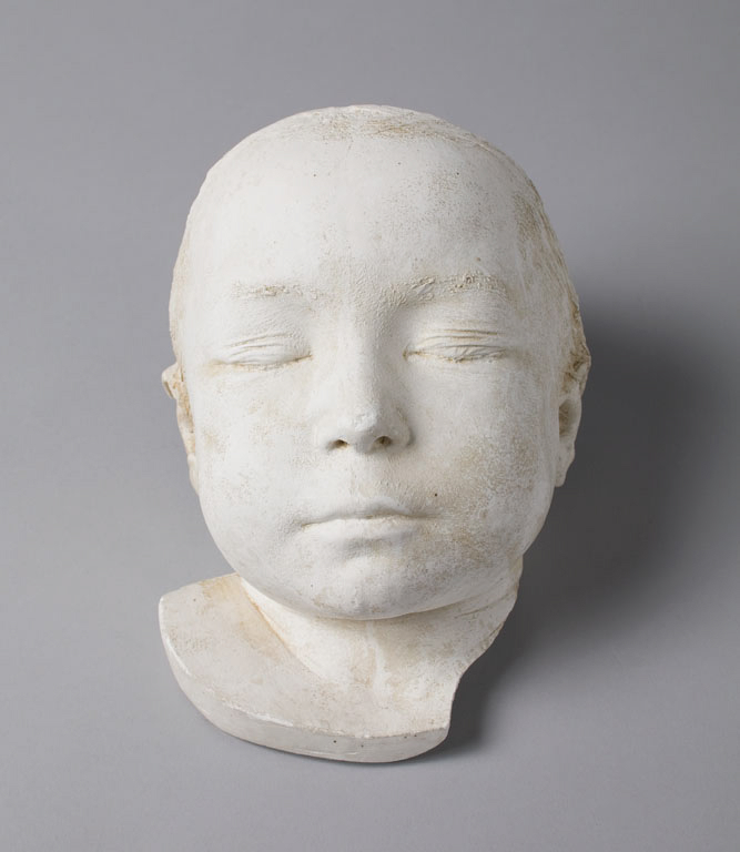 Moulage mortuaire de la tête de Nini Clésinger