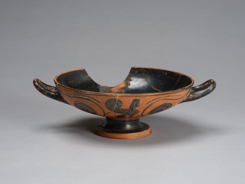 Coupe Kylix "à yeux"