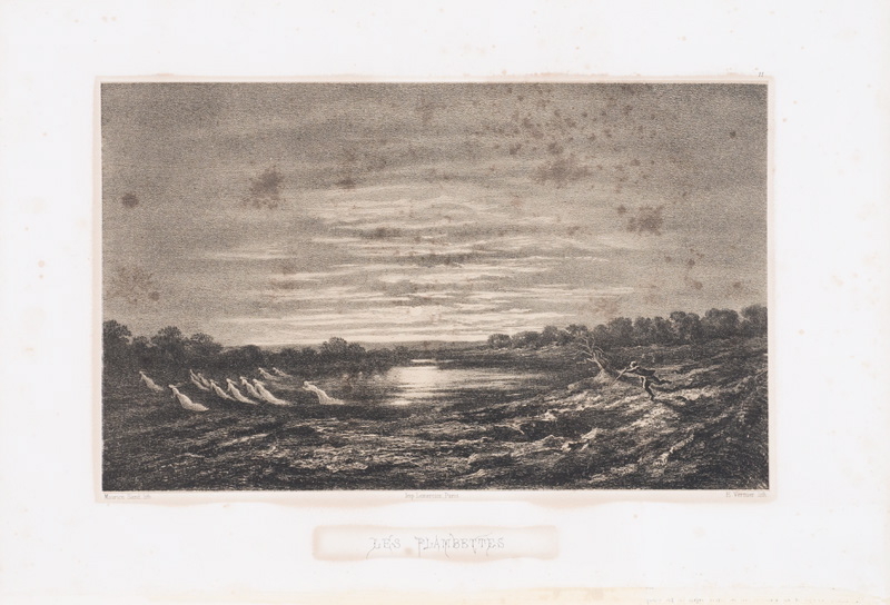 Illustration pour les Légendes Rustiques : “Les Flambettes”