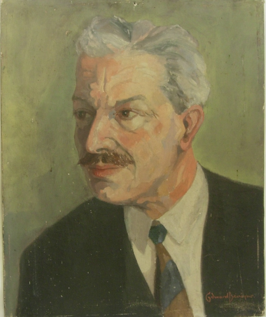 Portrait du père de l’artiste, Édouard Lévêque