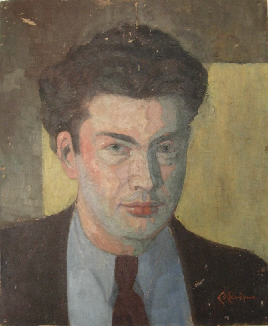 Autoportrait de l'artiste jeune