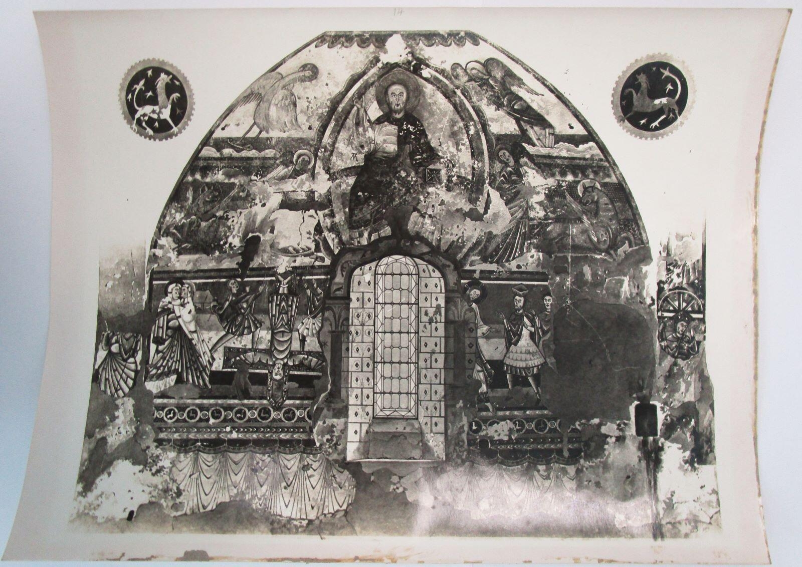 Fresque centrale de l'église de Vic