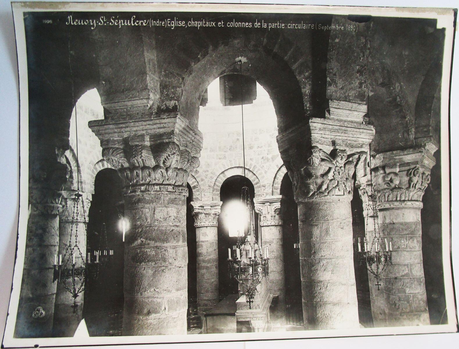 Neuvy-Saint-Sépulchre, intérieur de l'église