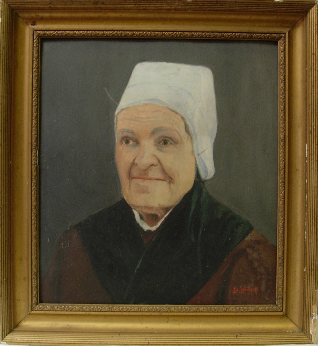 Vieille paysanne berrichonne