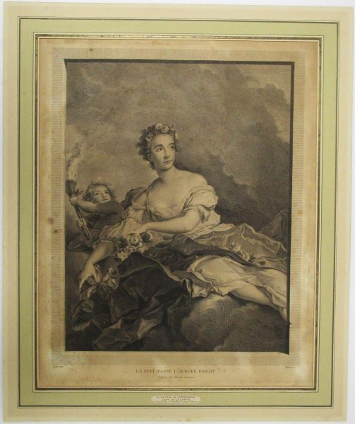 La nuit passe et l'aurore paroît (duchesse de Châteauroux)
