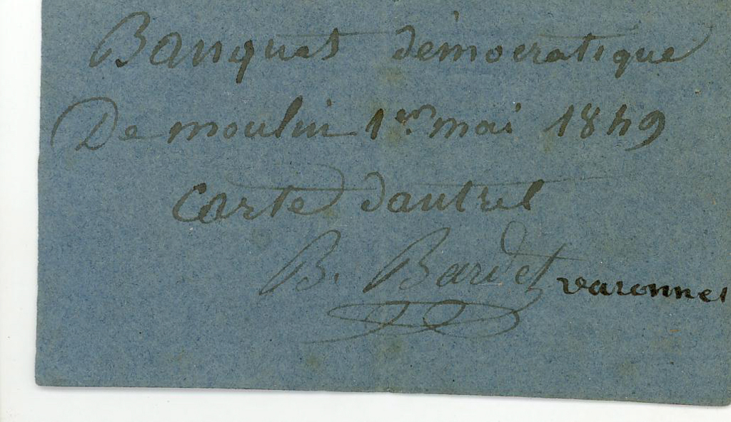 Banquet démocratique de Moulin