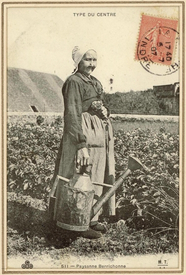 Paysanne berrichonne - Bonnets de La Châtre