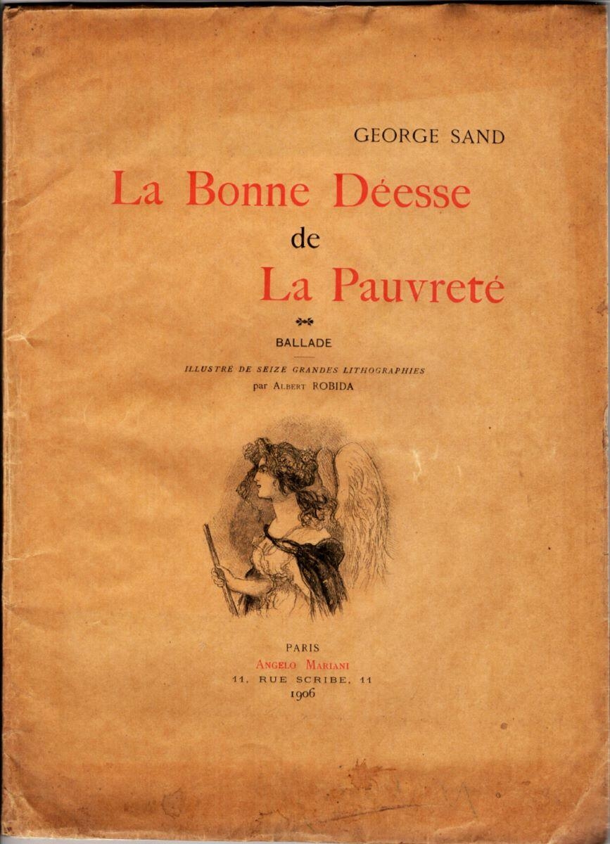 La Bonne déesse de la pauvreté, extrait de la Comtesse de Rudolstadt