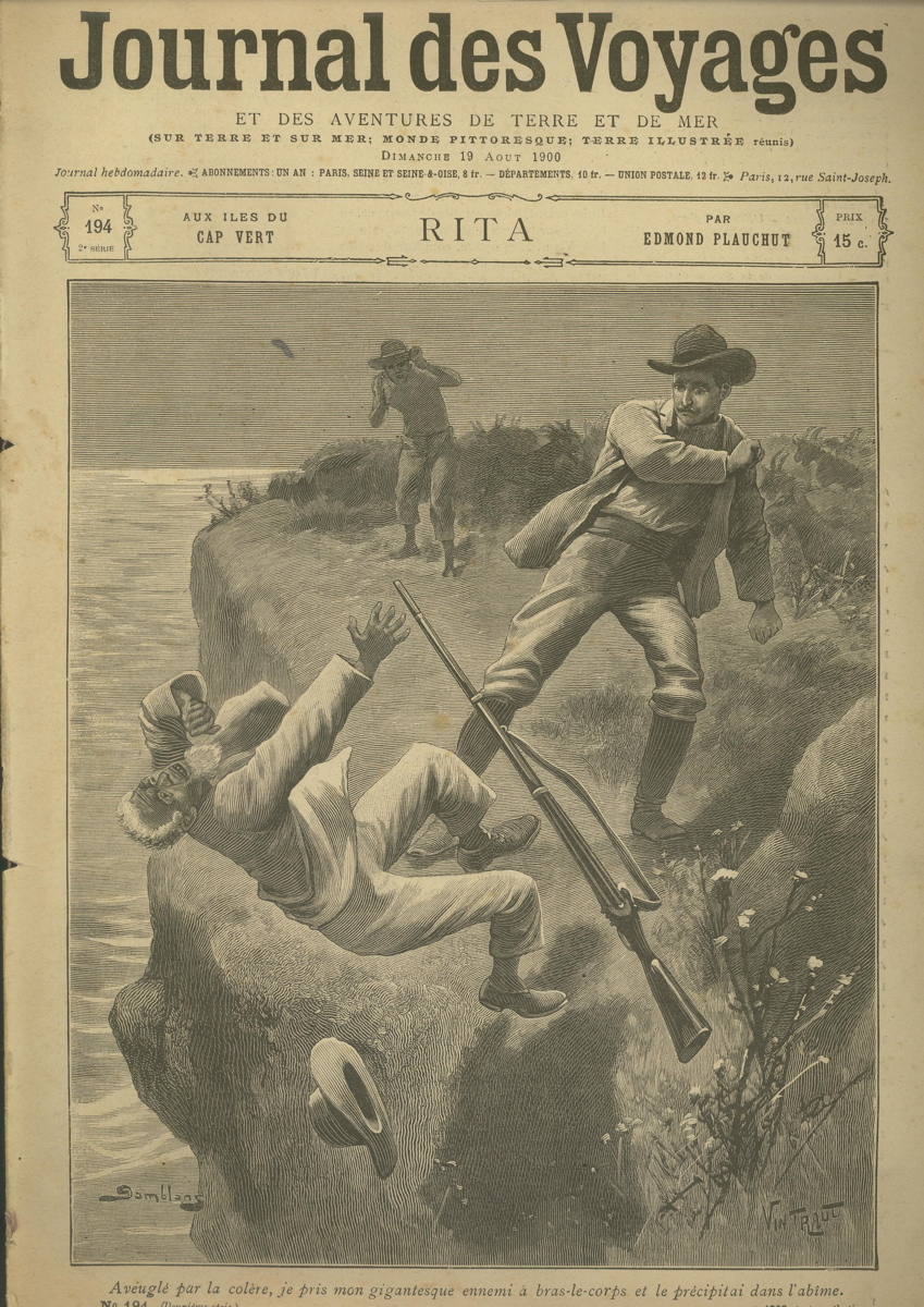 Aux îles du Cap Vert. Rita ; Journal des Voyages et des aventures de terre et de mer. n°194, 2e série