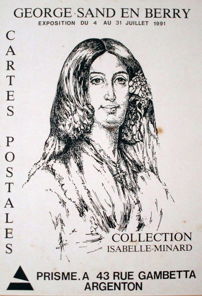 George Sand en Berry. Exposition du 4 au 31 juillet 1991