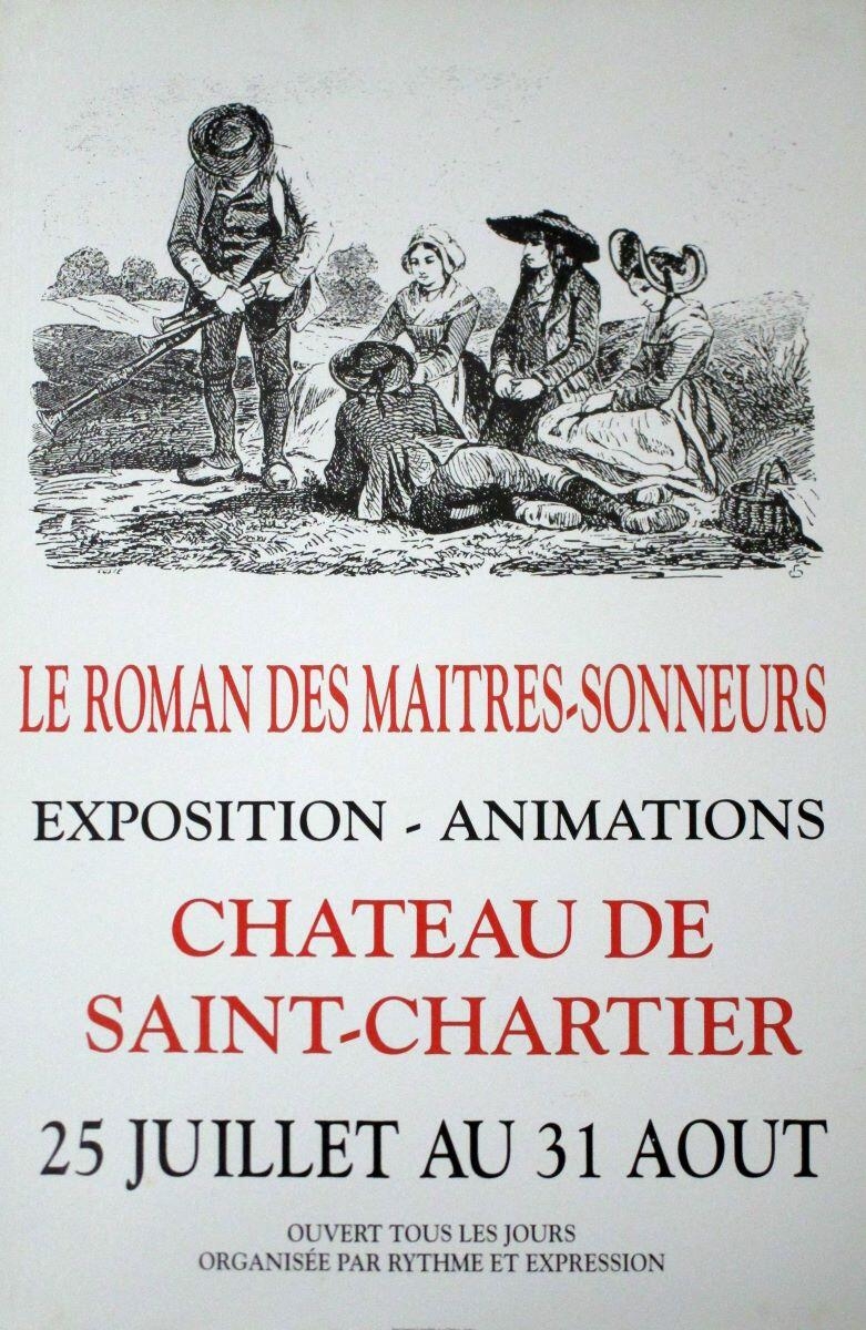 Le roman des Maîtres Sonneurs/Exposition-animations/Château de Saint-Chartier