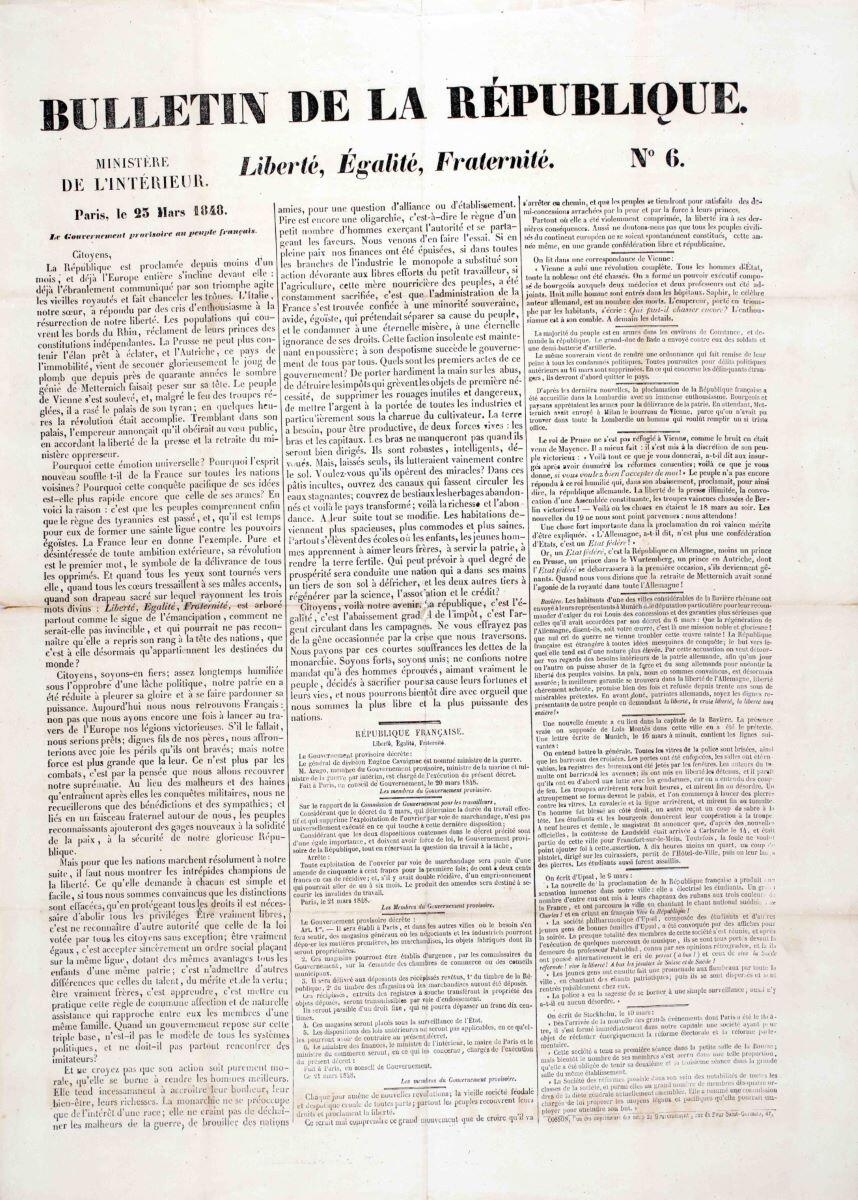 Bulletin de la République N°6