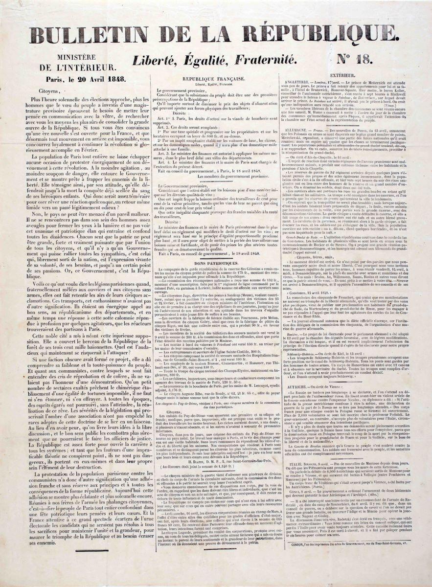 Bulletin de la République N°18