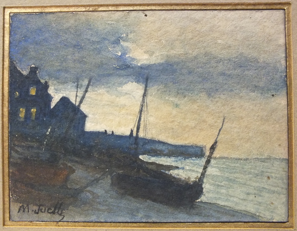 Bateaux à marée basse