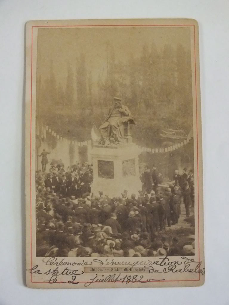 Inauguration de la statue de Rabelais
