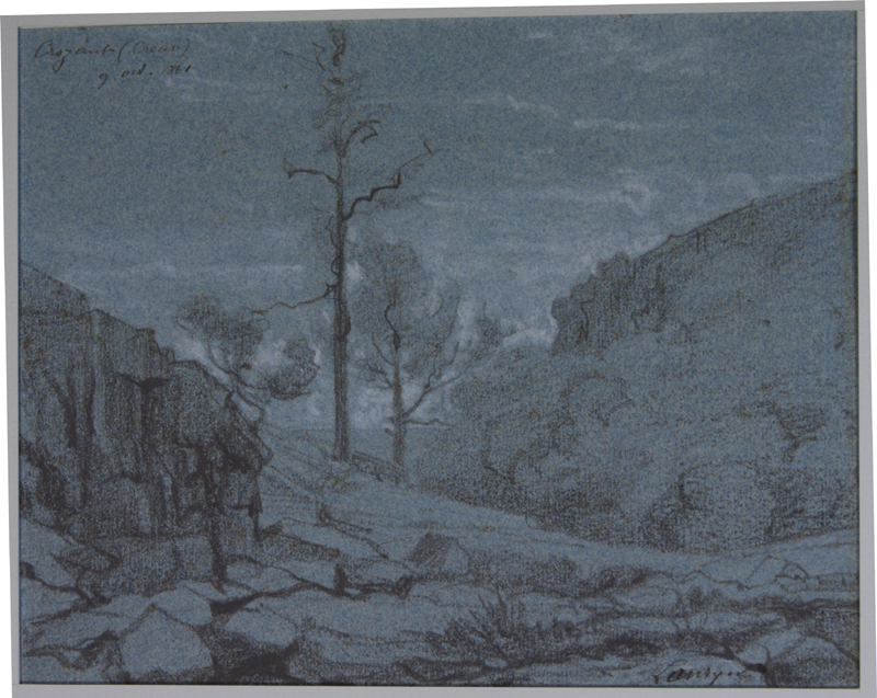 A Crozant (Creuse). (Titre inscrit)