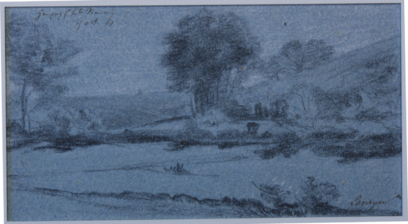 A Gençay (Haute-Vienne). (Titre inscrit)